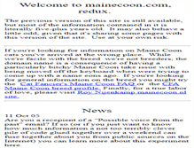 Tablet Screenshot of mainecoon.com